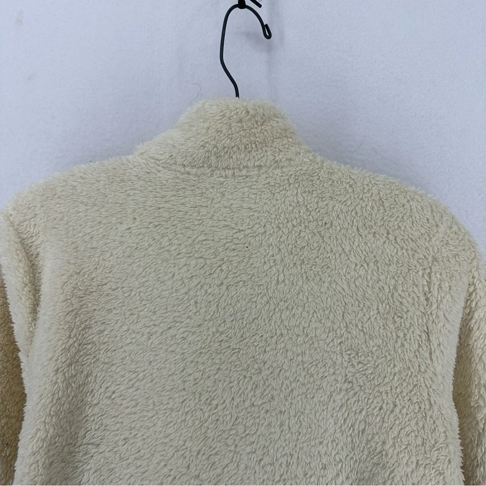 Uniqlo Sherpa Fleece Full Zip Jacket Woman’s XS‎ Beige